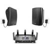 Xianke K1 altavoz de audio inalámbrico bluetooth para pared dedicado para tienda montado en pared bajos restaurante supermercado comercial