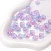 Cuentas de osmanthus gruesas con degradado de vidrio, toros, cuentas sueltas, material de cuentas para pulsera, collar, accesorios, hechos a mano para DIY