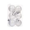 Suprimentos de Natal PET transparente bola de Natal bola de plástico bola de Natal caixa de presente decorações de árvore de Natal peças penduradas