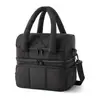 Lonchera Transfronteriza de Nuevo Estilo con Asa, Bolsa de Lonchera Grande con Correa para el Hombro, Lonchera Térmica, Bolsa Térmica de Doble Capa