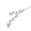 Flores Artificiais, Flor de Pera de Haste Única, Arranjos Florais para Mesa de Jantar da Sala de Estar, Decorações de Flores Artificiais Estilo Zen para a Entrada, Buquês de Flores Artificiais