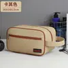 Bolsa de Toalete Masculina de Lona Novo Modelo Bolsa de Armazenamento de Viagem Bolsa de Armazenamento Portátil Não de Lona Bolsa de Maquiagem Grande Capacidade
