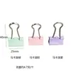 Clips de Papel de Color Macarrón, Clips de Cola Larga, Clips para Exámenes, Clips Metálicos para Documentos, Artículos de Papelería para Oficina, Clips de Cola de Fénix