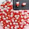 Mini Espetos de Frutas Vermelhas Gato Série Acessórios Acessórios para Nail Art Resina DIY Brincos Grampo de Cabelo Materiais
