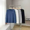 Nueva camiseta de manga larga de algodón puro para otoño, edición limitada, serie casual estampada para deporte, ocio y uso al aire libre para parejas de Bajia
