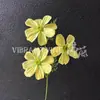 Flores Artificiais Amarelas para Casamentos, Decoração de Casa, Arranjo de Cena, Arranjos de Flores de Rosa e Lírio, Adereços de Fotografia, Flores Artificiais