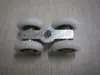 Accesorios para Ducha Puerta Corredera de Cristal Baño Perchero Pequeño Rueda Polea de Cuatro Ruedas Rodillo Cuerpo de Cobre Ducha Antigua Rueda de Doble Riel