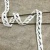 Directo de fábrica algodón ganchillo encaje estrecho cinta de encaje tamaño 1-2 cm hecho a mano DIY textil para el hogar falda de mujer