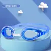 Set de Gafas de Natación al por Mayor, Gafas de Natación de Alta Definición con Bolsa, Puente Nasal Ajustable, Alta Elasticidad, Impermeables, Sin Logo, Gorro de Natación de Silicona