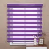 Producción de cortinas enrollables de gasa suave personalizadas, persianas impermeables, persianas parasol de estilo coreano sin perforaciones