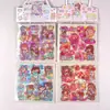 Adesivos Decorativos Portáteis Estilo Menina Adesivos para Diário de Pets Material Escolar para Estudantes Crianças Conjunto de Presente com 3 Adesivos