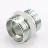 Adaptador de Acero Inoxidable Conector Recto de Rosca Exterior para Tubería de Aceite Hidráulico Conector de Transición de Rosca Exterior Suministro del Fabricante
