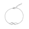 Pulseira Mobius Amor Infinito Feminina Acessórios Casuais Europeus e Americanos Acessórios de Mão Casuais E-commerce Transfronteiriço Fornecimento Direto