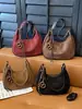 Fabricante Transfronteiriço 2025 Nova Bolsa de Grande Capacidade Feminina Comércio Exterior Novo Estilo Retrô Outono e Inverno Bolsa de Ombro Única Transversal