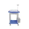 Carrito de Instrumentos de Doble Tirador y Doble Capa, Carrito de Tratamiento con Doble Cubo de Residuos, Carrito de Infusión para Pacientes Externos, Carrito de Tratamiento Doble Cubo Abf, Carrito de Emergencia
