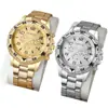 Nuevos Relojes para Hombre Transfronterizos, Relojes de Cuarzo No Mecánicos de Negocios, Modernos y a la Moda, Venta al por Mayor de Fabricante, Transmisión en Vivo de Comercio Exterior