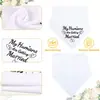 Bandanas Exclusivas Transfronteiriças para Pets Lenços para Pets Festa Meus Humanos Vão Casar