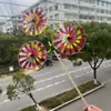 Barraca de Rua Venda Quente Brinquedos Infantis Vento de Papel Tradicional de Pequim Antigo Decoração Externa Parafuso Giratório Colorido Pequeno Moinho de Vento