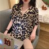 Pijama Nuevo Estilo Primavera-Verano 2026 Imitación Seda para Mujer, Ropa de Casa Linda y Dulce, Pijama Transfronterizo Sudeste Asiático