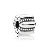 Pulsera transfronteriza chapada en plata 925, decoración de cuerda, abalorios, accesorios DIY femeninos, hebilla de posición fija, cadena de seguridad, lote de joyería de cuentas sueltas