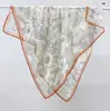 Bufanda de seda Xili de alta calidad para otoño e invierno para mujer, bufanda versátil vintage, pañuelo decorativo para el cuello, pañuelo para la cabeza, bufanda cuadrada de moda para combinar con camisas
