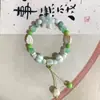 Suministro de fábrica pulsera retro estilo nacional puesto de joyería de cerámica suministro directo en vivo nueva pulsera china