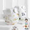 Bibiwan Pañal de Gasa para Bebé Lavable de Algodón Puro Tipo a Pañal Pantalón para Bebé Recién Nacido Bolsillo para Pañal Tela para Pañal