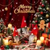 Adornos de decoración navideña, árbol de Navidad estilo europeo, muñecos lindos sin rostro, gnomos de tela, artículos decorativos, venta al por mayor transfronteriza