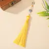 Nuevo Colgante de Borla de Loto de Aleación Estilo Chino Tíbet Accesorio DIY para Falda Tradicional Hanfu Mamian