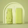 Guarda-chuva de Bolso Mini Compacto Portátil Mais Vendido Guarda-chuva Dobrável de Seis Dobras Proteção Solar UV Guarda-sol Guarda-chuva Feminino de Alto Padrão