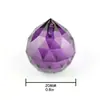 Bola de Iluminación de Cristal de 20 mm Cristal K9 Habitación Dormitorio Cortina de Cuentas para Puerta Accesorios Cortina de Puerta Colgante para Fiesta de Bodas