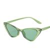 Nueva moda de moda transfronteriza Europa y Estados Unidos avanzada foto callejera a prueba de rayos UV gafas de sol para conducir montura pequeña gafas de sol ojo de gato