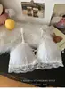 Explosivo Encaje de Puro Deseo Sexualidad Belleza Espalda Ropa Interior Pecho Pequeño Push-up Hueco Sin Tirantes Sujetador Base para Niña