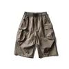 Izexx Tendencia Exterior Verano Nuevos Shorts Camuflaje Frescos para Hombre de Tres Cuartos, Transpirables y Ligeros, Versátiles para Deportes