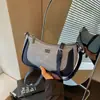 Bolso de Mano de Mezclilla Vintage para Mujer, Nuevo Tendencia Verano 2026 Moda de Nicho Bolso Cruzado Texturizado para el Hombro