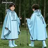 Nuevo Impermeable Infantil para Estudiantes de Primaria con Espacio para Mochila, Impermeable y a Prueba de Tormentas, Adecuado para Niños y Niñas que Van a la Escuela