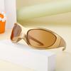 Gafas de Sol Ojo de Gato de Moda Europea y Americana para Mujer, Gafas de Sol Deportivas para Ciclismo con Protección UV, Gafas de Sol Transfronterizas para Mujer