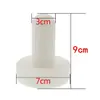 Molde de Torre Antiadherente Desmontable de 3.5 pulgadas Aleación de Aluminio Redondo para Pastel Tarta Repostería Molde para Postre Pudín