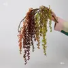 Colgante de planta Fruto de aliso Pegamento suave Fruto de frijol del amor Colgante de pared Decoración de paisajismo Accesorios para arreglos florales Seda suave