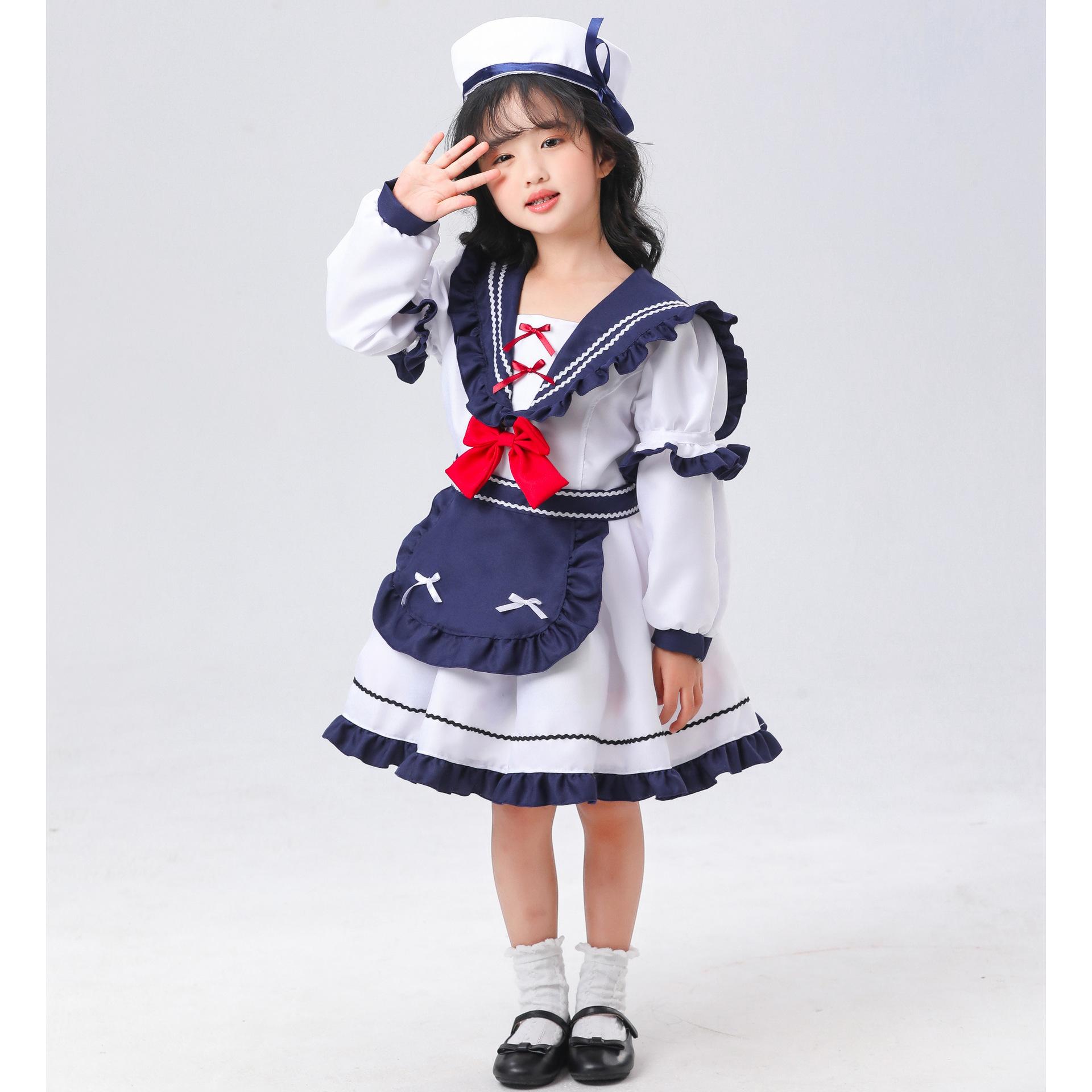 2034童装 帽子 连衣裙 围裙 蝴蝶结 (7).JPG