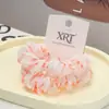 Diadema Floral de Gasa Fresca y Colorida, Elástica y Cómoda para Uso Prolongado, Estilo Coreano, Estilo Ins, Suave y Atmosférica, Accesorio para el Cabello Femenino