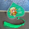 Marcador de Página em Forma de Coração com Nervuras de Folha Doze Constelações Folha Criativa DIY Estilo Chinês Gravado Exquisite Presente Papel Comemorativo