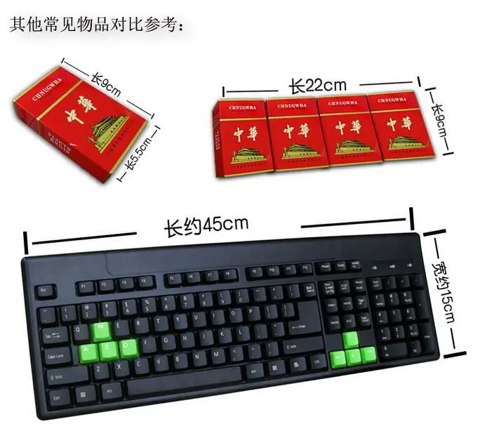 车贴尺寸对比