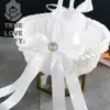 Cesta de flores para boda de estilo occidental transfronteriza nueva, cesta de flores de encaje creativa, cesta pequeña de regalo hecha a mano