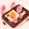 Moldes para pasteles de luna serie Fénix, para hacer tú mismo para el Festival del Medio Otoño, para hacer varios tipos de pasteles de luna, incluyendo tamaños pequeños y grandes, con diferentes diseños