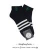 Calcetines Coreanos Cortos Rayados Azul Marino Ancla Calcetines de Algodón para Hombre Primavera y Verano Singpoba Moda Casual Calcetines para Hombre Transpirables