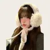 Atmósfera Estilo Coreano Orejeras de Felpa para Mujer Invierno Lindas Cálidas para Exteriores Ciclismo Calentadores de Oídos Protección contra Heladas Cubiertas para Oídos Calentadores de Oídos Invierno