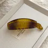 Novo Presilha Banana Grande Elegante Retro Simples Vertical na Parte de Trás da Cabeça com Rabo de Cavalo Alto Presilha de Cabelo de Alta Qualidade Sem Costura para Mulheres