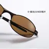 Novos Óculos de Sol Polarizados Gatinho Retrô Metal de Alta Qualidade Proteção UV Estilosos para Fotos Óculos de Sol da Moda Atacado