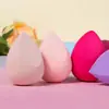 Huevo de Maquillaje Hidrofílico No Absorbe Polvo, Esponja de Polvo Sin Látex, Herramientas de Maquillaje, Empaque con Logo de Color Personalizado